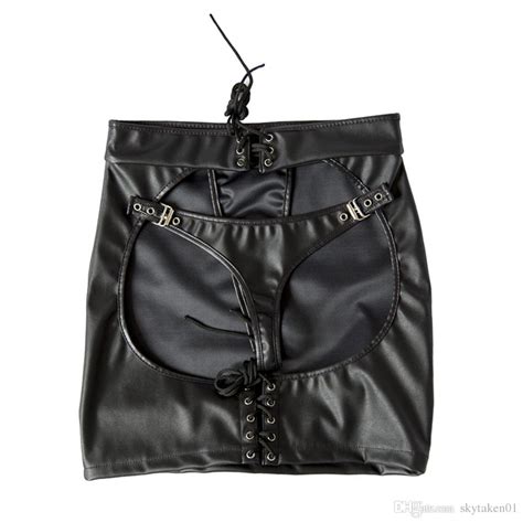 Mini Skirt Porn Adult Sex Products Black Leather Panty