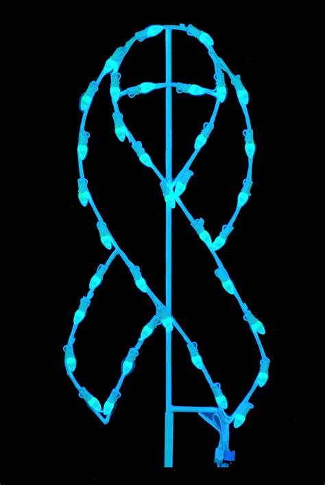 teal awareness ribbon gm rbn  tl