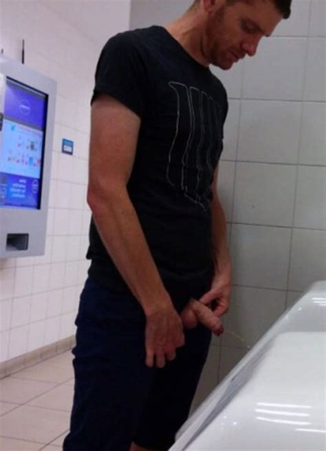 Mens hidden urinal cams