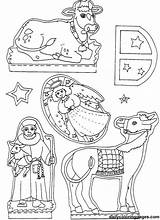 Coloring Pages Nativity Animals Christmas Manger Crafts Diorama Seleccionar Tablero Para Noah Colorear Story Craft Dioramas Navidad Popular Ark sketch template