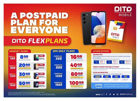 dito telecommunity introduces   mobile postpaid plans