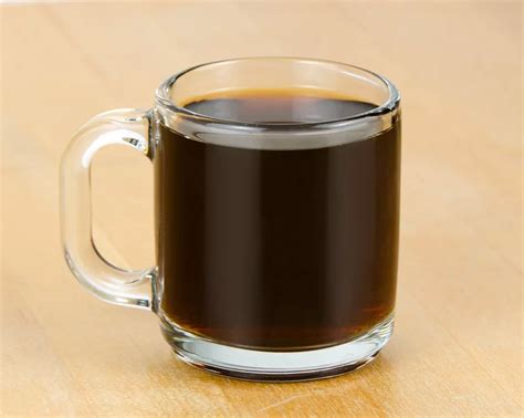 coffee mug  oz clear glass case glasswarepluscom