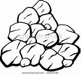 Coal Coloring Clipart Rocks Pile Pages Vector Miners Vectors Color Clip Stock Shutterstock Minerals Print Getdrawings Found Getcolorings Clipground Webstockreview sketch template
