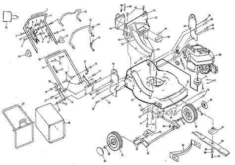 Craftsman 917374710 Gas Walk Behind Mower Parts Sears Partsdirect