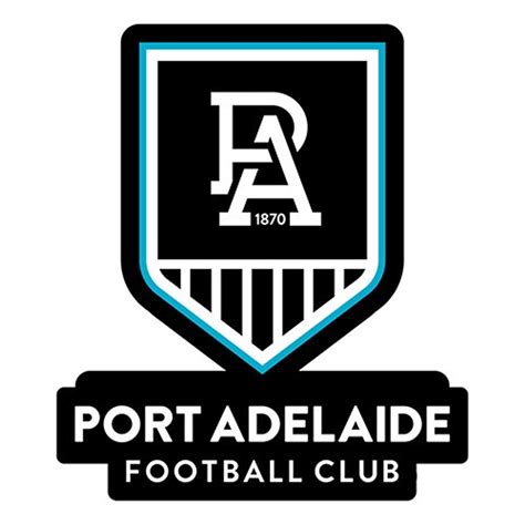 port adelaide logo sticker