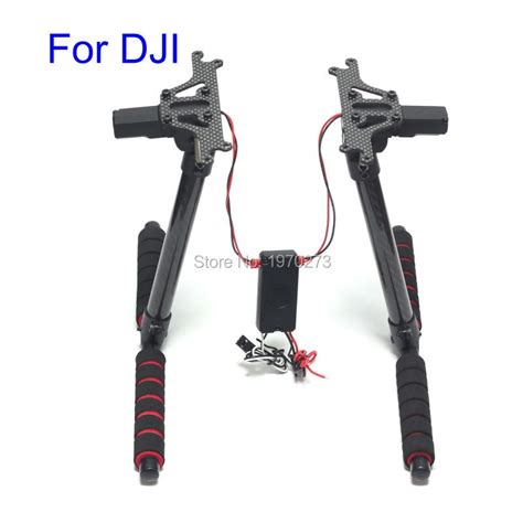 buy electric retractable landing gear skid quick install carbon  fpv phantom