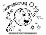 Earth Coloring Pages Kids Printable Smile Happy Science Clipart Color Printables Timvandevall School sketch template