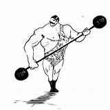 Strongman Strong Man Drawing Pluspng Getdrawings Collection Categories Featured Related sketch template