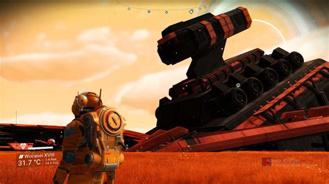 started playing nms    awesome crashed ship   rare   havent