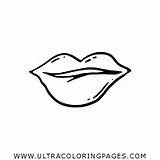Labios Ausmalbilder Kuss Lippen Ultracoloringpages sketch template