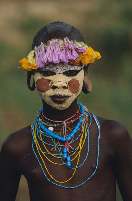 102 Best African Tribal Painted Faces Images On Pinterest