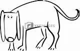 Sad Dog Doodle Cartoon Coloring Izakowski Clipart Vector Puppy Crestock Illustration sketch template