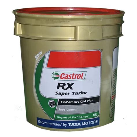 castrol rx super turbo   ci packaging type barrel   price