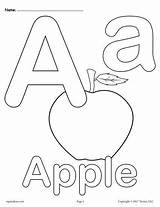 Coloring Letter Pages Alphabet Printable Aa Preschool Upper Letters Sheets Worksheets Colouring Abc Kids Activities Lowercase Color Toddlers Lower Supplyme sketch template