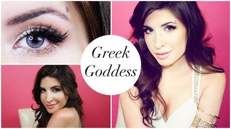 Greek Goddess Glow Makeup Tutorial Jessica Harlow Youtube
