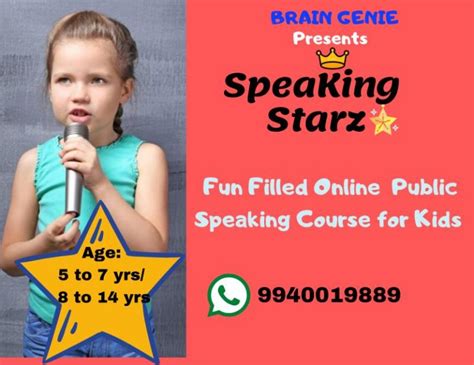 public speaking classes  kids    years kids contests