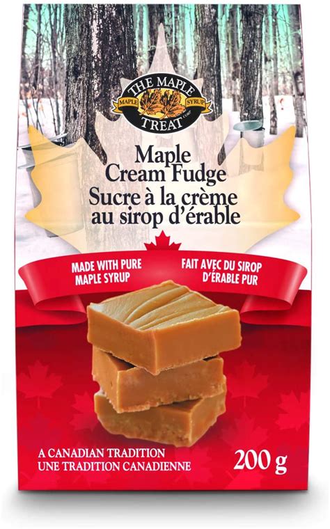 Maple Cream Fudge 200 G From Canada