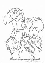 Coloring Hedge Pages Over Printable Nut Job Getdrawings Getcolorings Color sketch template