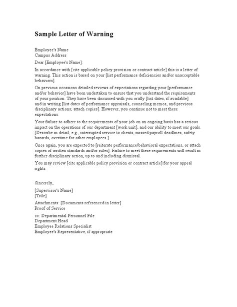 warning letter  tenant tenant smoking warning letter