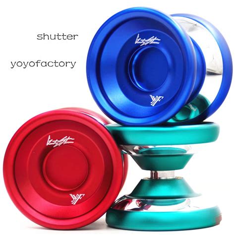 arrive yyf shutter yoyo wide version polished ring alloy yoyo  professional yoyo player