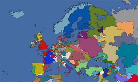 high res map  europe   eu