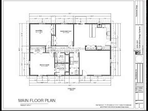 ranch house plans  sq ft slab bdrm  bth youtube