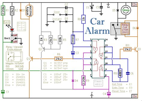 audiovox car alarm wiring diagram