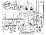 Littlest Lps Lalaloopsy Colorine Squid sketch template