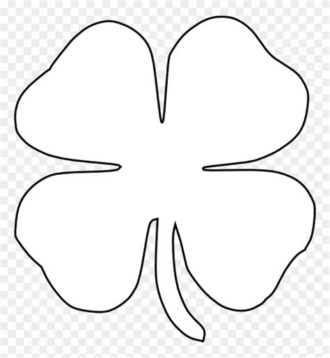 leaf clover template