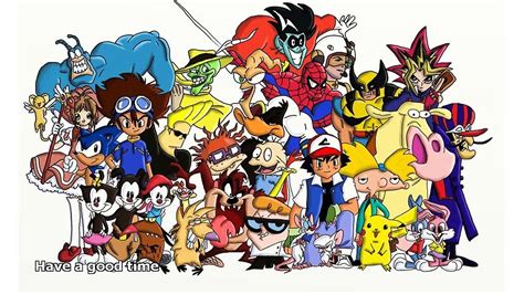 top   cartoons   time  defined  childhood dlp