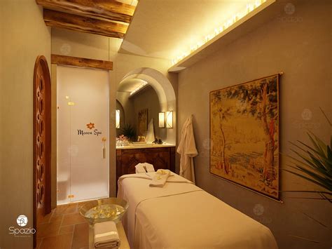 massage room interior design spazio