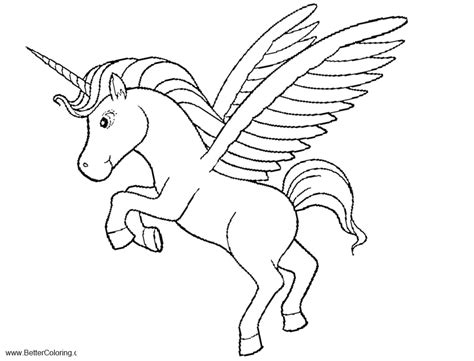alicorn coloring pages  wings  printable coloring pages