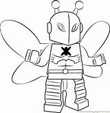 Lego Coloring Killer Moth Pages Coloringpages101 Color sketch template