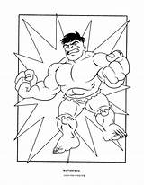 Coloring Pages Squad Super Hero Marvel Superhero Kids Printable Hulk Fist Iron Heroes Color Sheets Clipart Print Sheet Az Fun sketch template
