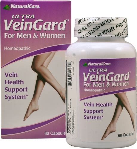 Natural Care Ultra Vein Gard For Men And Women 60 Capsules Food 4 Less
