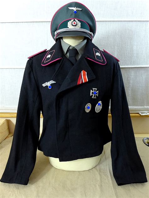 wehrmacht tank jacket  peaked cap tank uniform lomax militaria
