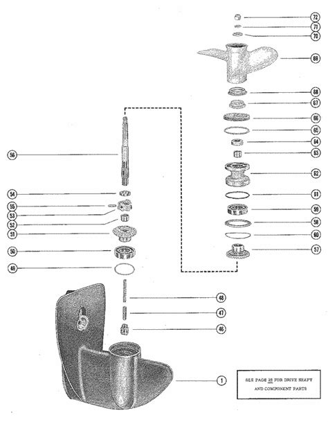 mercury marine  gear housing assembly complete page  parts