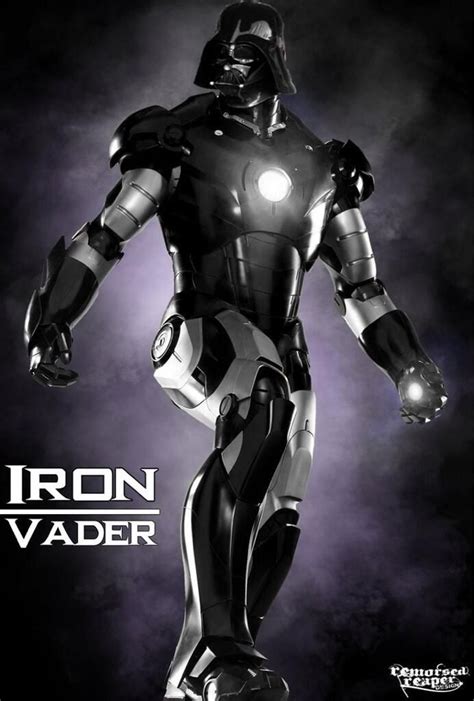 iron vader iron man superhero power rangers
