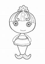 Coloring Lalaloopsy Pages Doll Baby Mermaid Kids Colouring Seabreeze Ocean Printable Button Eye Little Girls Color Printables Pals Pet Coloringme sketch template