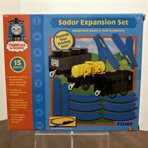 thomas friends sodor expansion set  pieces motorized road rail tomy