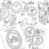 Embroidery Patterns Halloween Printable Witch Hand Etsy Downloadable Instant sketch template