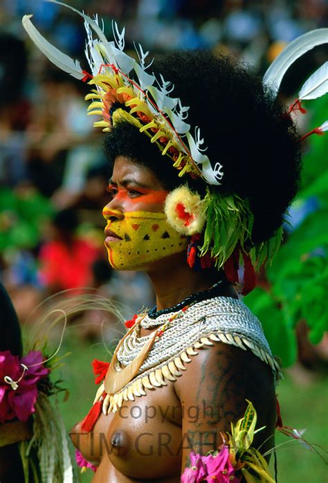 Native Woman Papua New Guinea Tim Graham World Travel