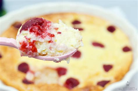 carb quarkauflauf mit frischen himbeeren