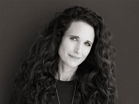 My Worst Moment Andie Macdowell And The Pain Of Learning Her Voice Was