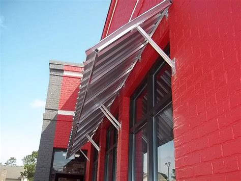 images  metal awning  pinterest ribs copper  steel roof panels