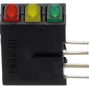 dial    led module red yellow green  mm  mcd   reichelt elektronik