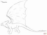 Coloriage Furie Dragon Nocturne Furia Fury Buia Disegnare sketch template