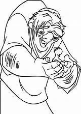 Dame Notre Hunchback Coloring Duck Pages Wecoloringpage sketch template