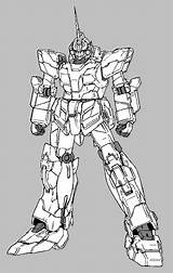 Gundam Unicorn Line Wing Gunpla Lineart F91 Seed sketch template
