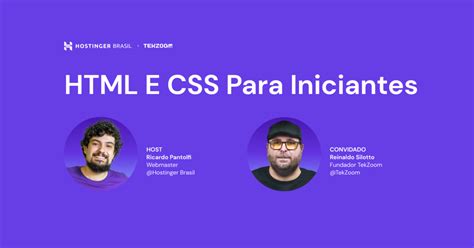 Html E Css Para Iniciantes